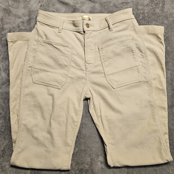 Porter Blue The Wanderer Corduroy Flare High Waisted Wide Leg Pants Size 29 - Picture 7 of 16